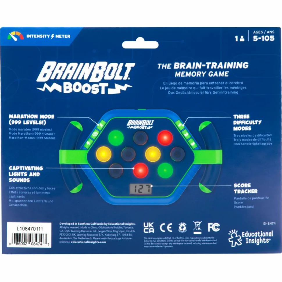 Hukommelsesspil - BrainBolt Boost