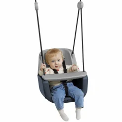 3-i-1 babygynge - Antracit (sort reb)