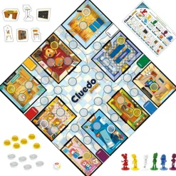 2-i-1 brætspil - Clue Junior