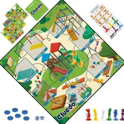 2-i-1 brætspil - Clue Junior
