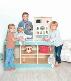 2-i-1 lægeklinik til mennesker og dyr