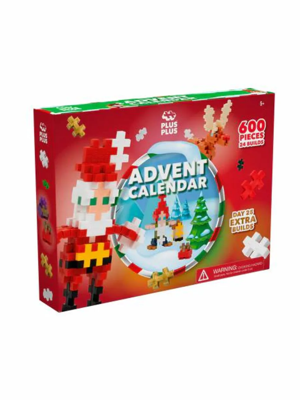 Julekalender 2024 - Plus-Plus, 600 stk
