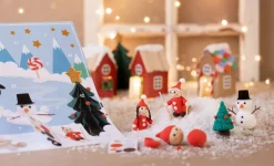 Julekalender modellering - Lav en julelandsby