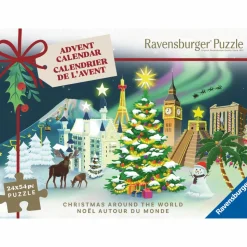 Julekalender puslespil - Jul i hele verden