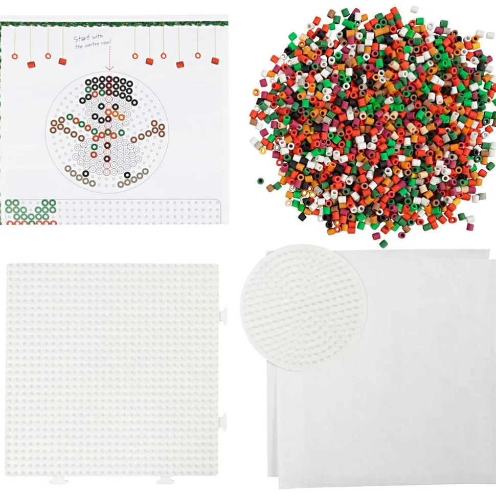 Julekrea med BioBeads - Snemand m.fl.
