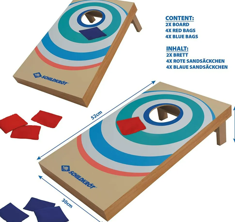 Kastespil m. ærteposer - Cornhole