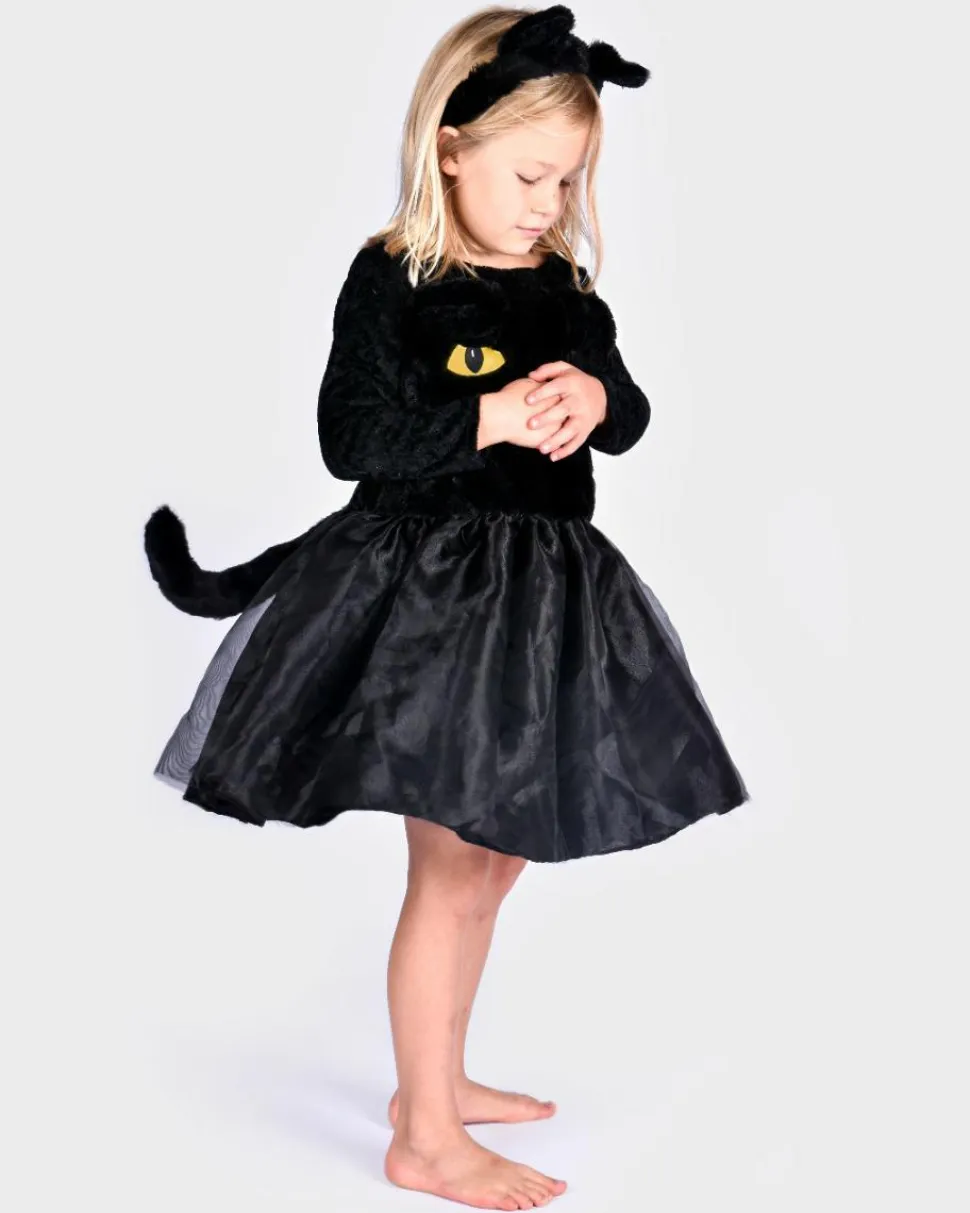 Kattekjole- og ører, str. 4-6 år