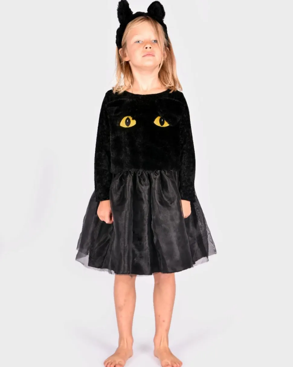 Kattekjole- og ører, str. 4-6 år
