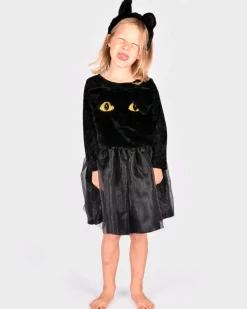 Kattekjole- og ører, str. 4-6 år