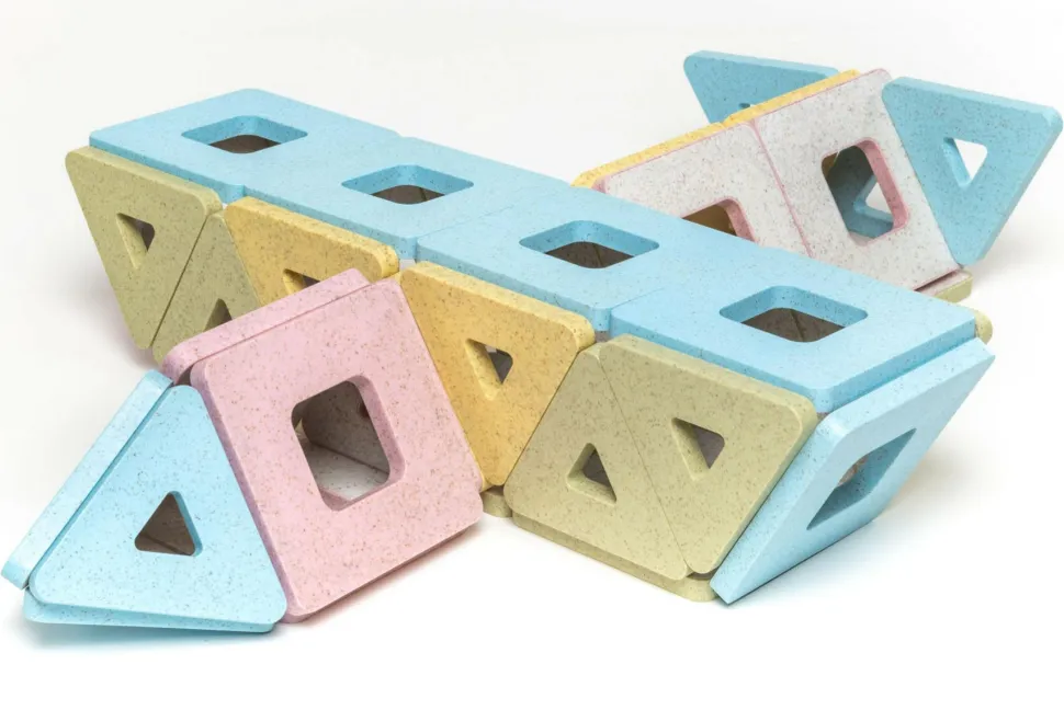 KinderMag Polydron | Gruppesæt | 96 stk