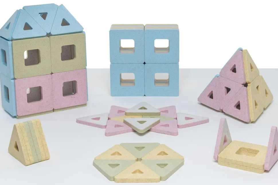 KinderMag Polydron | Gruppesæt | 96 stk