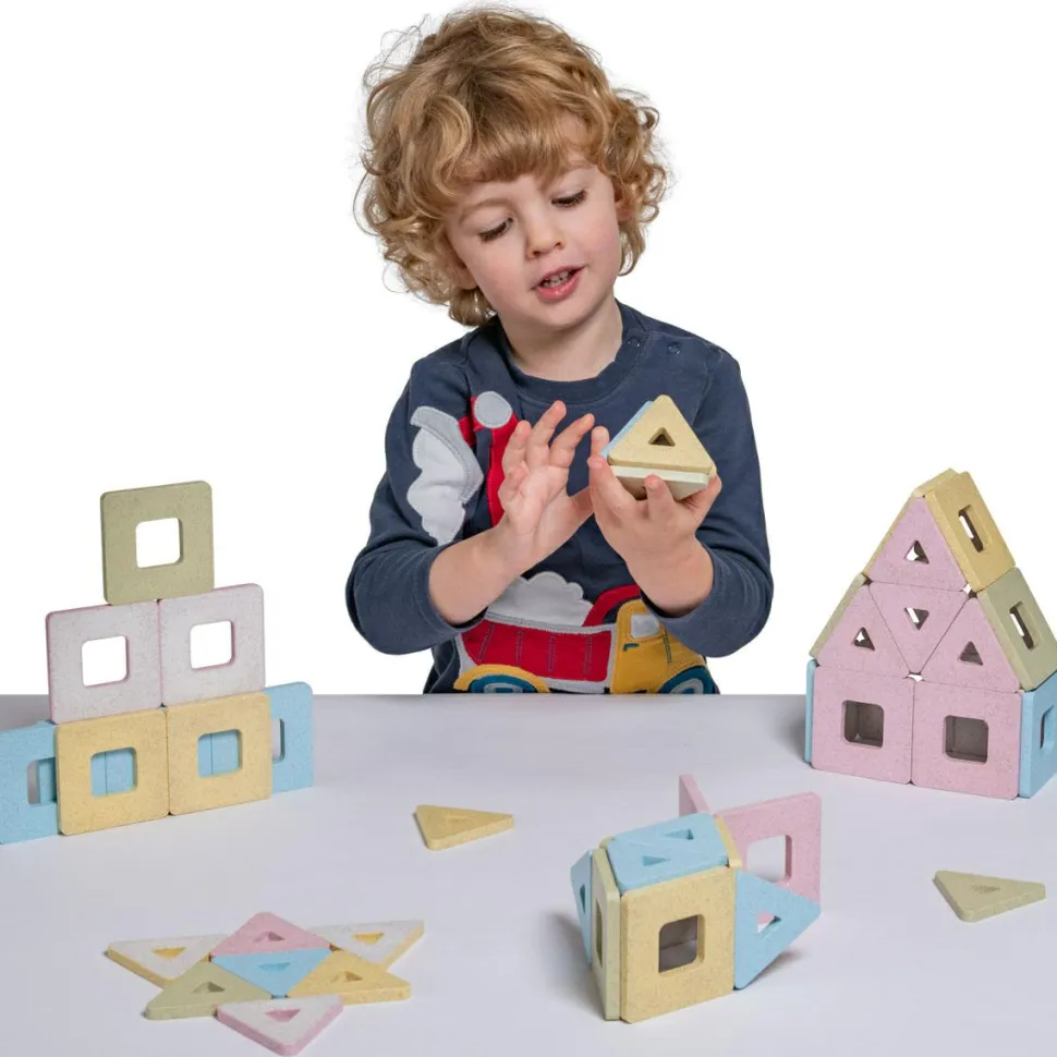 KinderMag Polydron | Startsæt | 48 dele