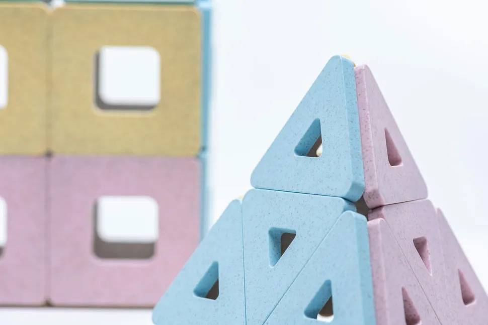 KinderMag Polydron | Startsæt | 48 dele