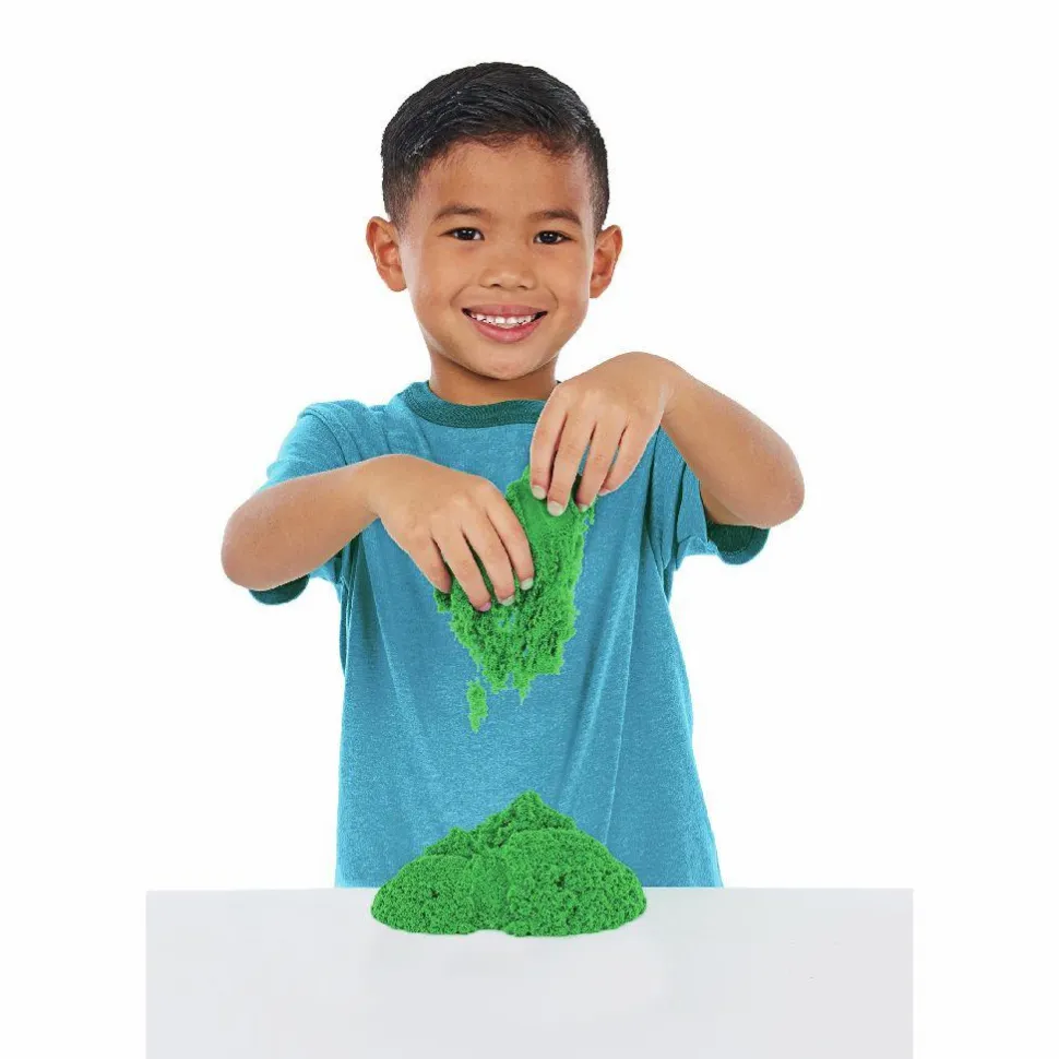Kinetic Sand® - Sandbox grøn, 454 gram