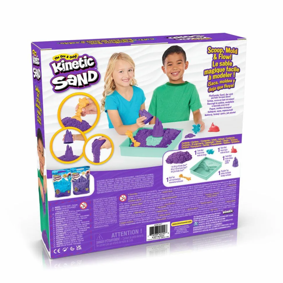 Kinetic Sand® - Sandbox lilla, 454 gram