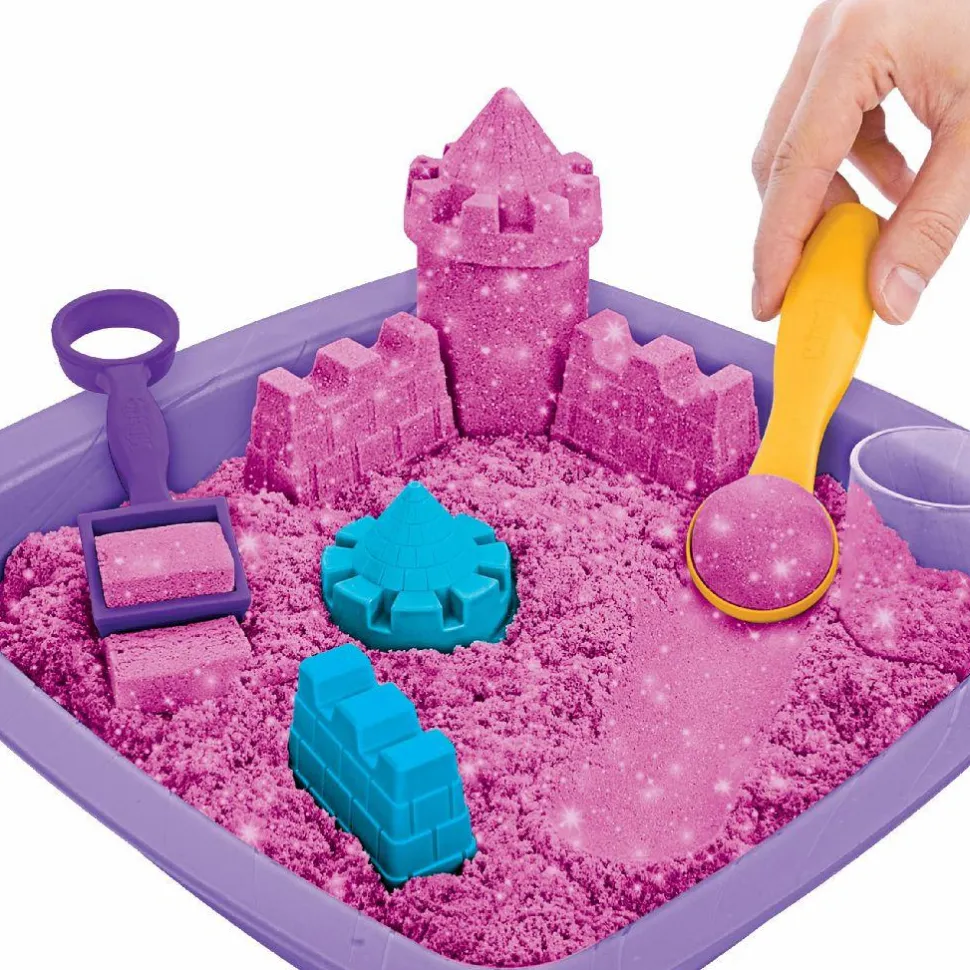 Kinetic Sand® - Sparkling Sandcastle, pink