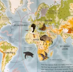 Klistermærkebog - Atlas, Verdens dyr
