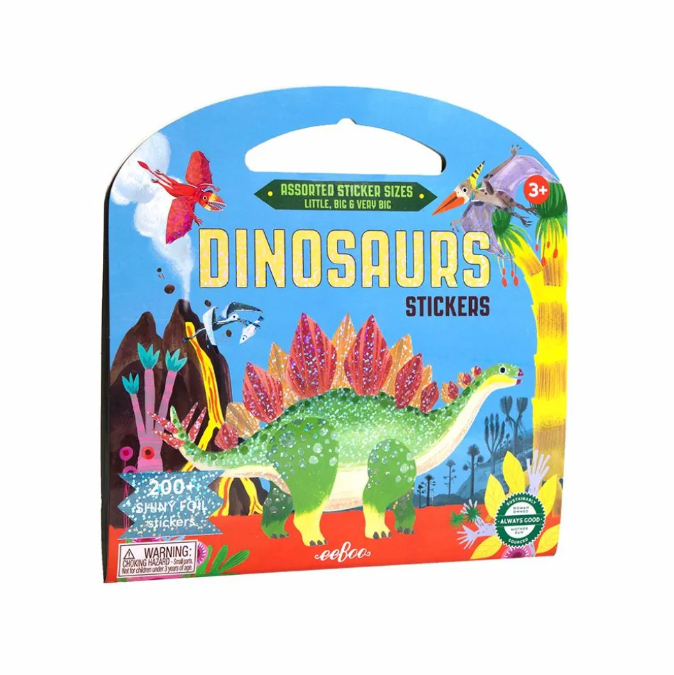 Klistermærker - Dinosaurer, 200+ stk