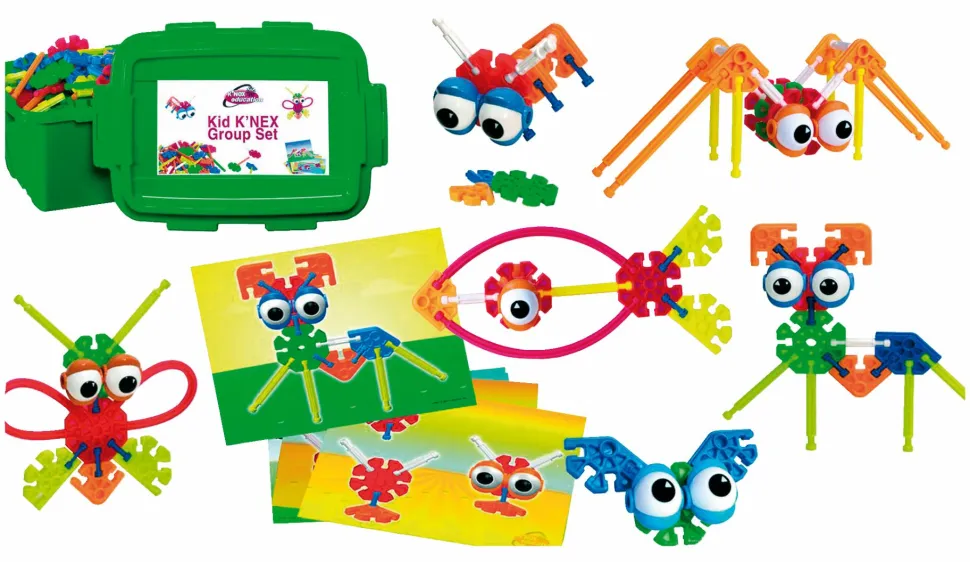 K'NEX Kid byggesæt, 131 dele