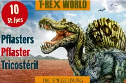 Kompetenceplaster - Dinosaurer, 10 stk