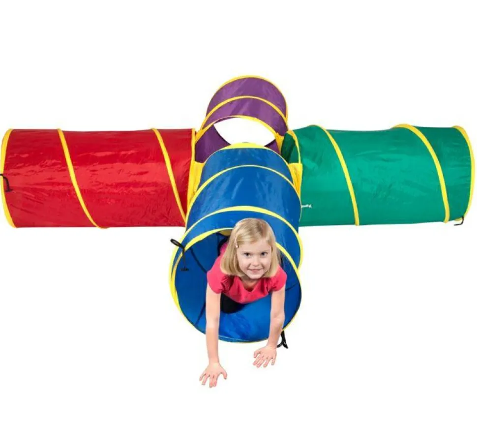 Kravletunnel m. kryds, Ø50 cm
