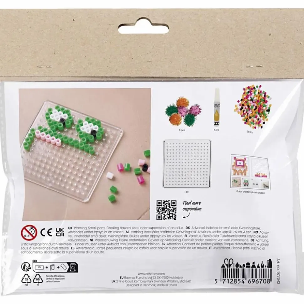 Krea-Monster - Lav 3D-monstre med rørperler