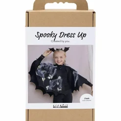 Kreapakke Halloween - Flagermuskappe & hårbøjle