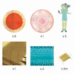 Kreativ med papir - 3D danserinder