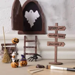 Kreativitetssæt - Lav en Halloween dør