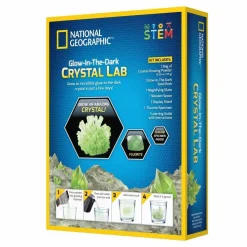 Krystaldyrkning - Glow-in-the-dark, Grøn