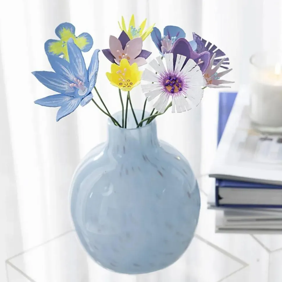 Lav blomster af æggebakker