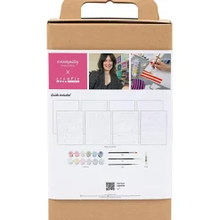 Lav collager med blomstermotiver