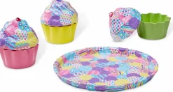 Lav decoupage cupcakes