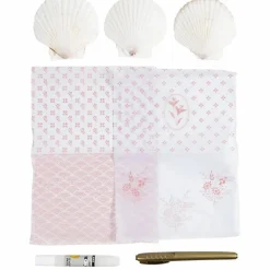 Lav decoupage muslingeskaller, 3 stk