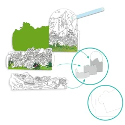 Lav et diorama - Min egen lille ø