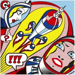 Lav kunst som Roy Lichtenstein (overføring)