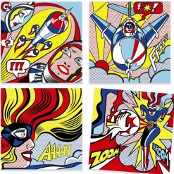 Lav kunst som Roy Lichtenstein (overføring)
