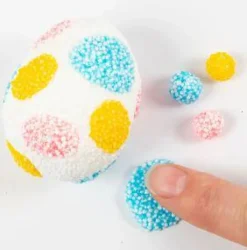 Lav påskepynt med Foam Clay
