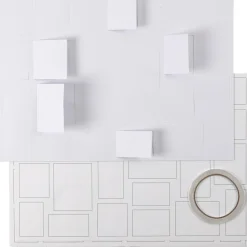 Lav selv julekalender (blank), 5 stk