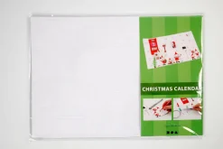 Lav selv julekalender (blank), 5 stk