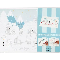 Lav selv julekalender (inkl. motiv), 3 stk