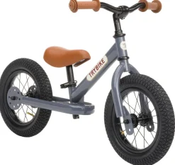 Løbecykel - Trybike med to hjul, Antracitgrå