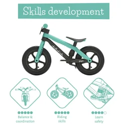 Løbecykel BMXie 2 - Mint (2-5 år)
