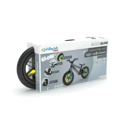 Løbecykel BMXie GLOW - Antracit (2-5 år)