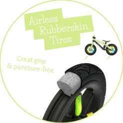 Løbecykel BMXie GLOW - Pistacie (2-5 år)