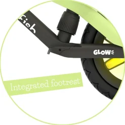 Løbecykel BMXie GLOW - Pistacie (2-5 år)