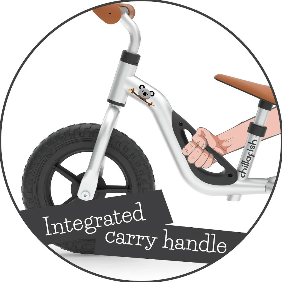 Løbecykel Charlie - Sølv (18 mdr - 4 år)