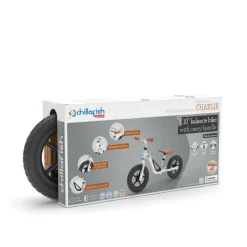Løbecykel Charlie - Sølv (18 mdr - 4 år)