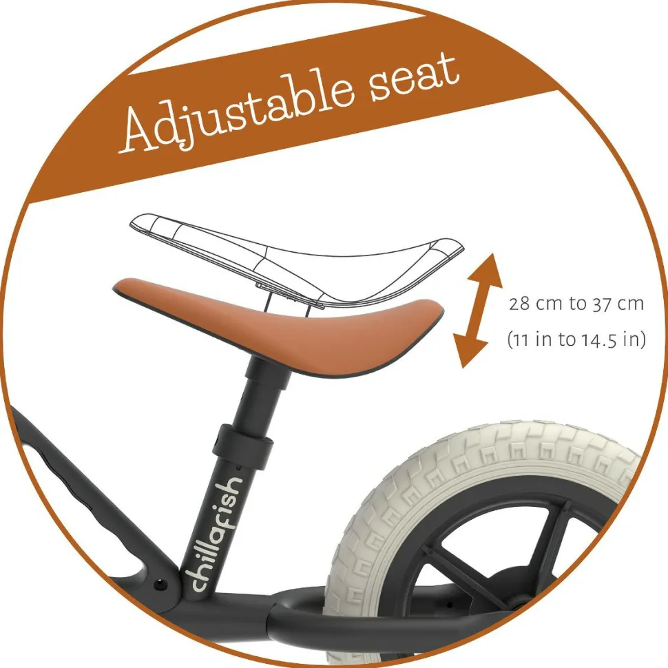 Løbecykel Charlie - Sort (18 mdr - 4 år)