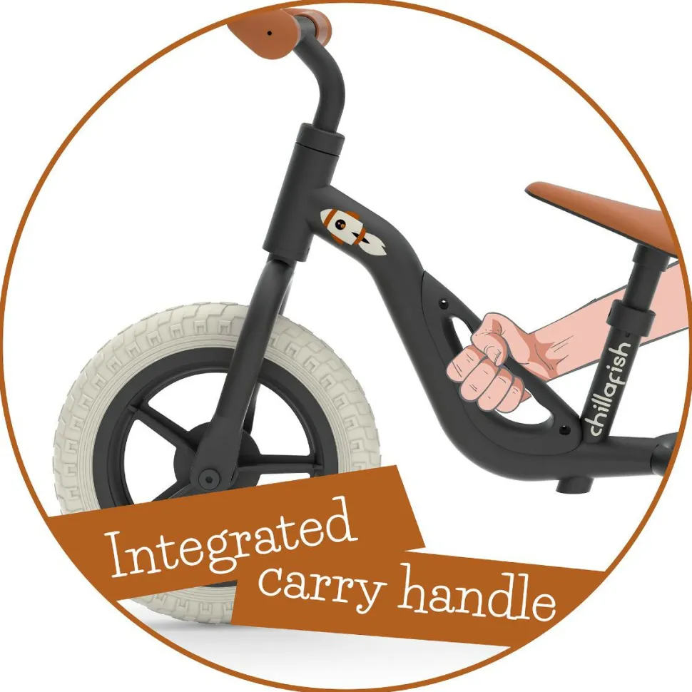 Løbecykel Charlie - Sort (18 mdr - 4 år)